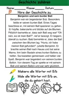 Vorschau - Arbeitsblätter - Geschichte zuhören 1. und 2. Klasse - Seite 3