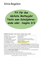 Vorschau - Arbeitsblätter - Längen & Flächen messen, aus: Fit in Mathe, Kl. 2/3 - Deckblatt