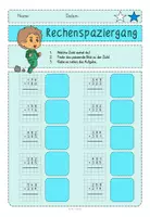 Vorschau - Arbeitsblätter - Rechenspaziergang Ostern mit den Knuffies Klasse 3 schriftliche Addition im ZR bis 1000 - Seite 3