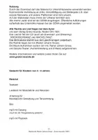 Vorschau - Arbeitsblätter - Tappe, tappe in die Pfütze - Tanzlied - Rainer Johann Gross - Seite 1