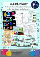 Vorschau - Stundenentwürfe - Materialpaket: Einführung Farbkasten & Farbenlehre - Seite 1