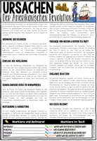 Vorschau - Unterrichtsreihen - Entstehung USA Infomaterial & Arbeitsblätter | Amerikanische Revolution - Sklaverei - Boston Tea Party - Regierung - Indigene Völker - SOFORT EINSETZBAR - Seite 3