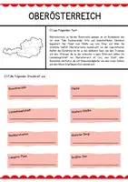 Vorschau - Arbeitsblätter - Bundesländer (Ö) - Oberösterreich (Arbeitsblatt + Lösung) - Deckblatt