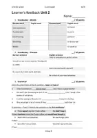 Vorschau - Arbeitsblätter - Learner's Feedback - Business in Context 2 - Unit 2 - Seite 1