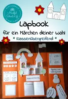 Vorschau - Mal- und Bastelvorlagen - Lapbook Märchen: Für ein bestimmtes Märchen (Deutsch) - Deckblatt