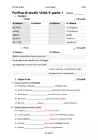 Vorschau - Arbeitsblätter - Verifica di Studio - Di nuovo INSIEME A1-A2 - Unità 9 - Deckblatt