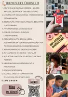 Vorschau - Unterrichtsreihen - Übersicht Unterrichtseinheit - Social Media / Soziale Medien Klasse 7/8/9 - Deckblatt