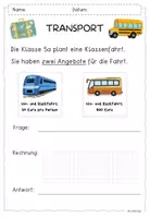 Vorschau - Stationenlernen - Klassenfahrt / Schriftlich Multiplizieren / Lerntheke - Seite 2