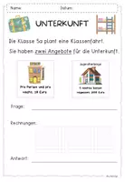 Vorschau - Stationenlernen - Klassenfahrt / Schriftlich Multiplizieren / Lerntheke - Seite 3