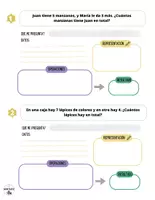 Vista previa - Hojas de trabajo - 30 Problemas: sumas - página 1