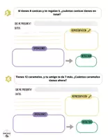 Vista previa - Hojas de trabajo - 30 Problemas: sumas - página 3