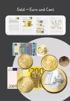Vorschau - Stundenentwürfe - Geld Euro Cent Rechnen Währung Klasse 1, 2, 3, 4 - Deckblatt
