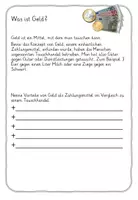 Vorschau - Stundenentwürfe - Geld Euro Cent Rechnen Währung Klasse 1, 2, 3, 4 - Seite 2