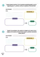 Vista previa - Hojas de trabajo - 30 Problemas: sumas y restas - página 3