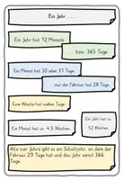 Vorschau - Stundenentwürfe - Kalender Wochentage Monate Klasse 2, 3, 4 - Seite 2