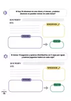 Vista previa - Hojas de trabajo - 30 Problemas: divisiones - página 2