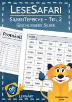 Vorschau - Arbeitsblätter - Silbenteppiche Teil 2 - Geschlossene Silben - Deckblatt