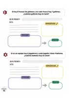 Vista previa - Hojas de trabajo - 30 Problemas: multiplicaciones - página 2