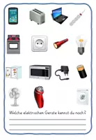 Vorschau - Stundenentwürfe - Strom Elektrizität Stromkreis Stromerzeugung Klasse 2, 3 und 4 - Seite 1