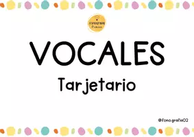 Vista previa - Hojas de trabajo - Pack Vocales - página 1