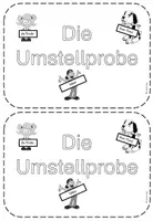 Vorschau - Arbeitsblätter - Übungsheft Satzglieder (Umstellprobe, Subjekt, Prädikat) - Seite 2