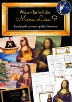 Vorschau - Unterrichtsreihen - Das Lächeln der Mona Lisa - Unterrichtsreihe Kunst Grundschule - Deckblatt