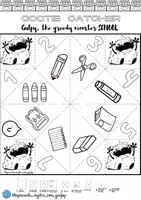 Vista previa - Unidades / Secuencias / Situaciones de Aprendizaje - "Gulpy, the greedy monster.SCHOOL Activity pack - página 3