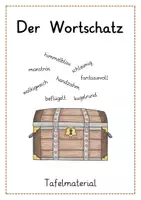 Vorschau - Arbeitsblätter - Bilderbuch "Der Wortschatz“ - Einstieg Adjektive - Seite 1