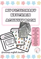 Vorschau - Klassenarbeiten - MEIN BILDSCHLÜSSELANHÄNGER (Wortschatz) ACTIVITY - Deckblatt