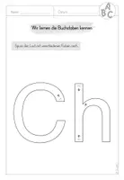 Vorschau - Arbeitsblätter - Buchstabeneinführung Klasse 1 – Arbeitsblätter zum Nachspuren A–Z - Seite 3