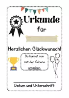 Vorschau - Arbeitsblätter - XXL Paket - Scherenführerschein Feinmotorik 1, Klasse Führerschein Schere - Seite 2