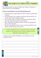 Vorschau - Unterrichtsreihen - Streit und Versöhnung, Ethik, Religion, ab Klasse 1 - Seite 3