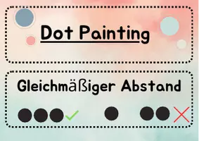 Vorschau - Poster - Dot Painting Kriterien - Deckblatt