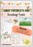 Vorschau - Stundenentwürfe - Materialpaket English Reading Trails - Lesespurgeschichten (Easter, Halloween, Saint Patrick's Day) - Deckblatt