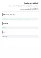 Vorschau - Test - Klassenarbeit+EWH Liebeslyrik Mascha Kaléko "Das graue Haar" - Seite 1