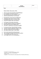 Vorschau - Klassenarbeiten - Klassenarbeit Großstadtlyrik Klasse 8 Mascha Kaléko: Spät nachts (1933) - Seite 3