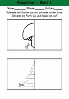 Vorschau - Arbeitsblätter - XXL Materialpaket Klappbilder - Wortschatz (Ständig wachsend!) - Seite 2