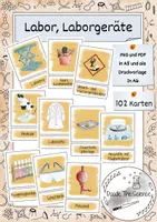 Vorschau - Merkblätter - Bildkarten - Labor, Laborgeräte - Deckblatt