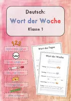 Vorschau - Unterrichtsreihen - BUNDLE Wort der Woche / Wort des Tages - Seite 3