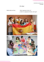 Vorschau - Arbeitsblätter - SPRECHPRÜFUNG: Übungsmaterial in Spanisch (MONOLOG - A1) - Seite 1