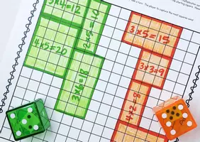 anteprima - Materiale di supporto/inclusione - Giocare con le tabelline - Pagina di copertina