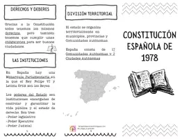 Vista previa - Unidades / Secuencias / Situaciones de Aprendizaje - CIENCIAS SOCIALES: triptico Constitución - Portada