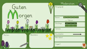Vorschau - Präsentationen/Tafelbilder - Begrüßungsbilder - mit und ohne Zählen der Schultage - Seite 2