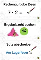 Vorschau - Spiele - Rechen Laufdiktat Klasse 2 3 Malfolgen Division - Seite 2