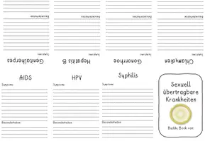 Vorschau - Arbeitsblätter - Buddy Book_Sexuell übertragbare Krankheiten - Deckblatt