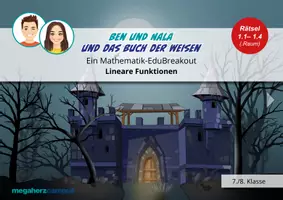 Vorschau - Stundenentwürfe - Mathematik Lineare Funktionen (EduBreakout) - Deckblatt