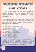 Vista previa - Unidades / Secuencias / Situaciones de Aprendizaje - Rincones de aprendizaje: Australia - página 1