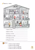 anteprima - Esercizi - Parts of the house worksheets - Pagina 3