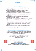 Vorschau - Mal- und Bastelvorlagen - Ausmalkarte "Frohe Weihnachten" auf Französisch - Seite 2