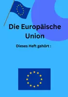 Vorschau - Arbeitsblätter - Die Europäische Union : Stationen - Deckblatt